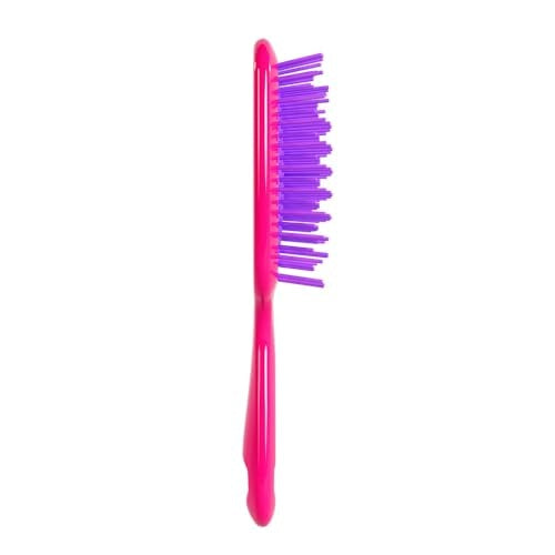 UNbrush Detangler Hair Brush - Neon Pink