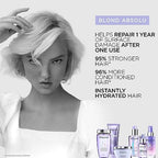 Kérastase Blond Absolu 2% Hyaluronic Acid Hair Serum 1.7 Oz / 50 Ml