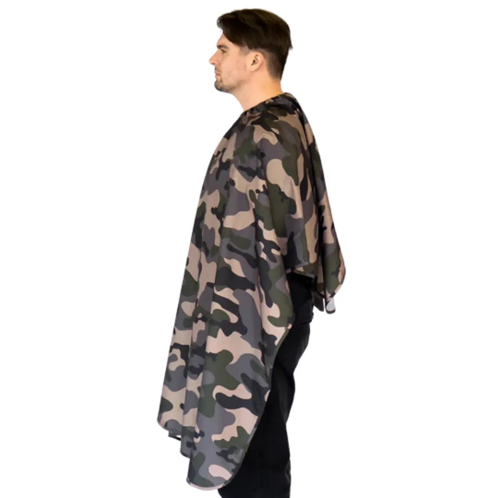 BARBER STRONG THE BARBER CAPE - CAMO