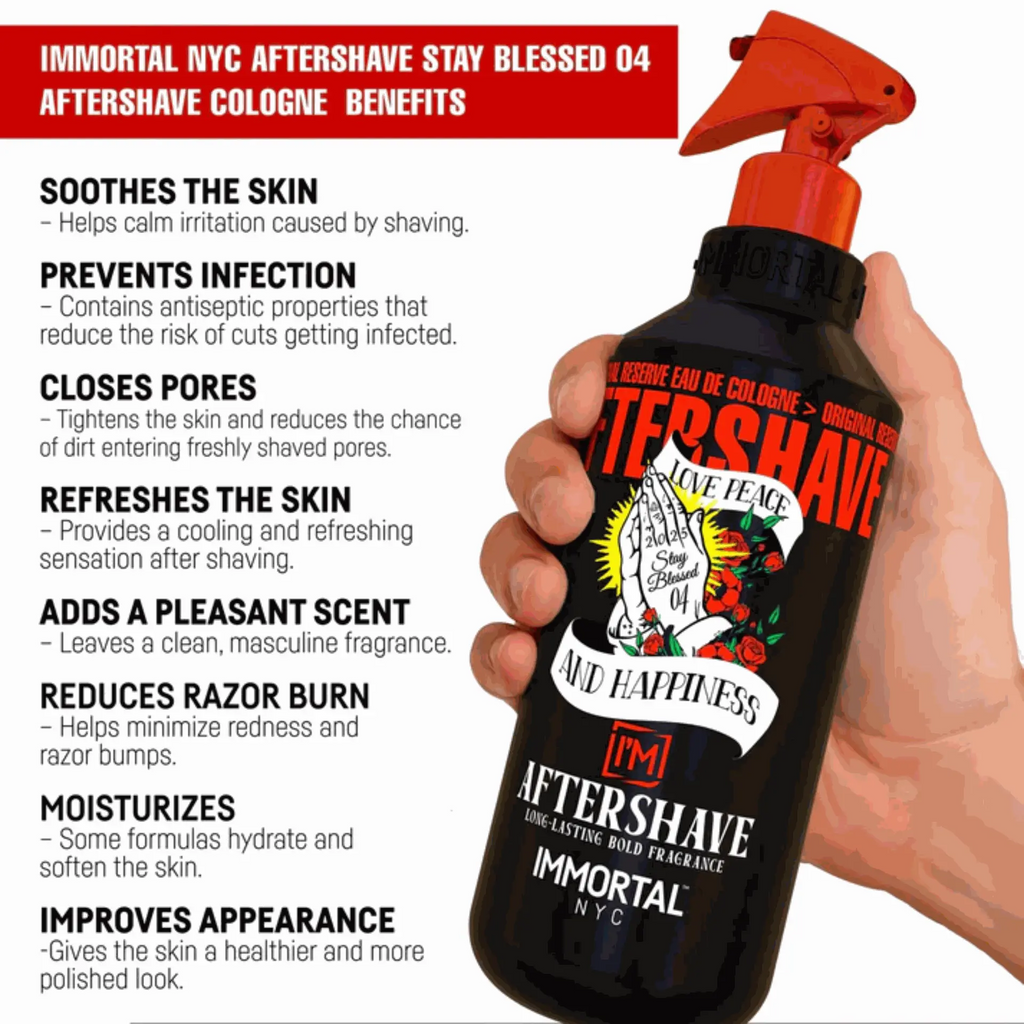 IMMORTAL AFTERSHAVE STAY BLESSED 04