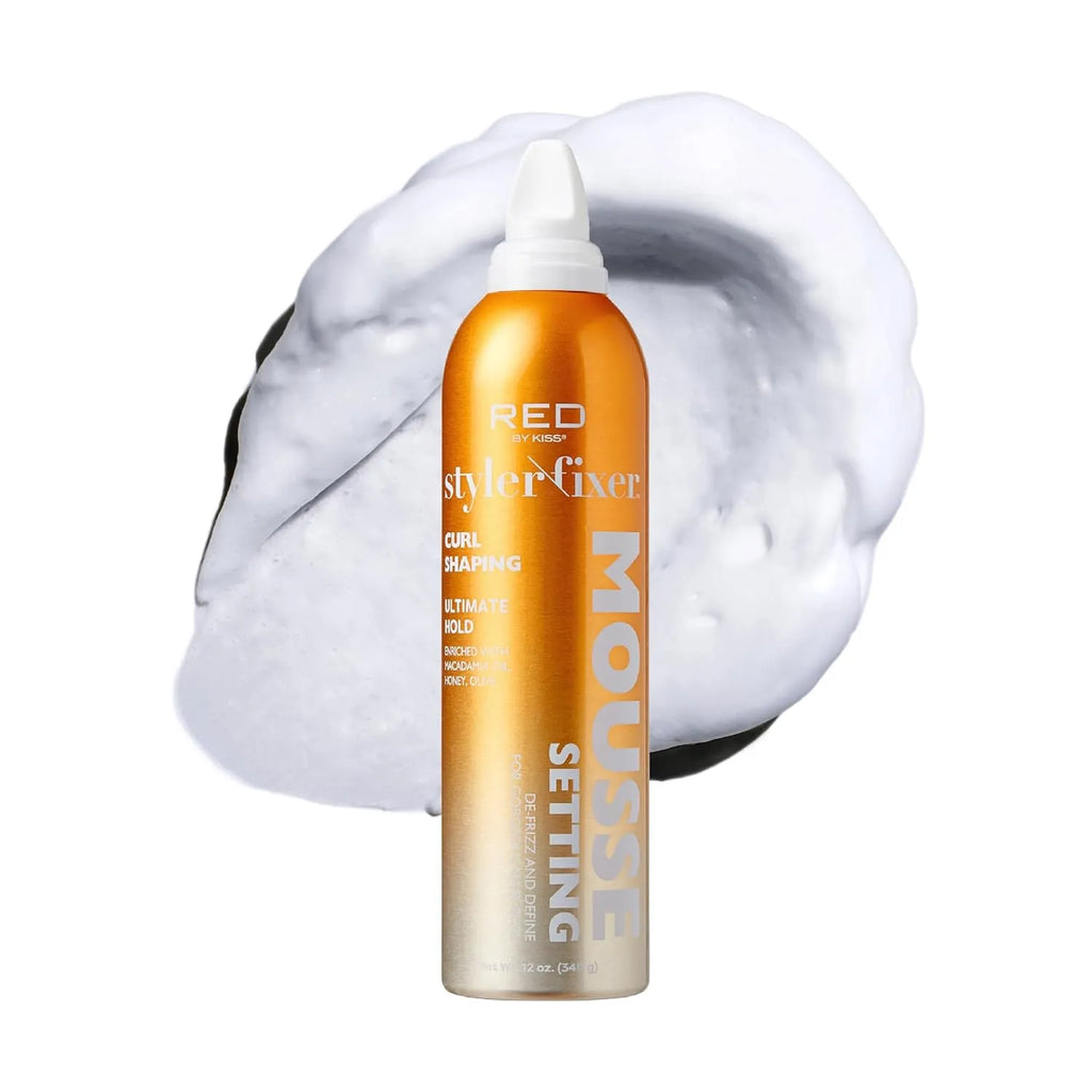 RED BY KISS STYLER FIXER SETTING MOUSSE CURL SHAPING | STM05
