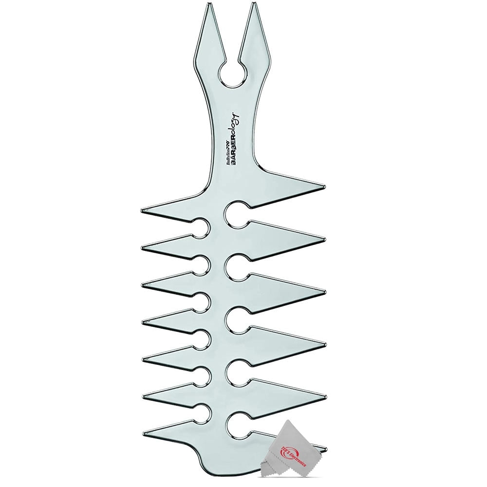 BABYLISS COMB-DRAGGON SILVER