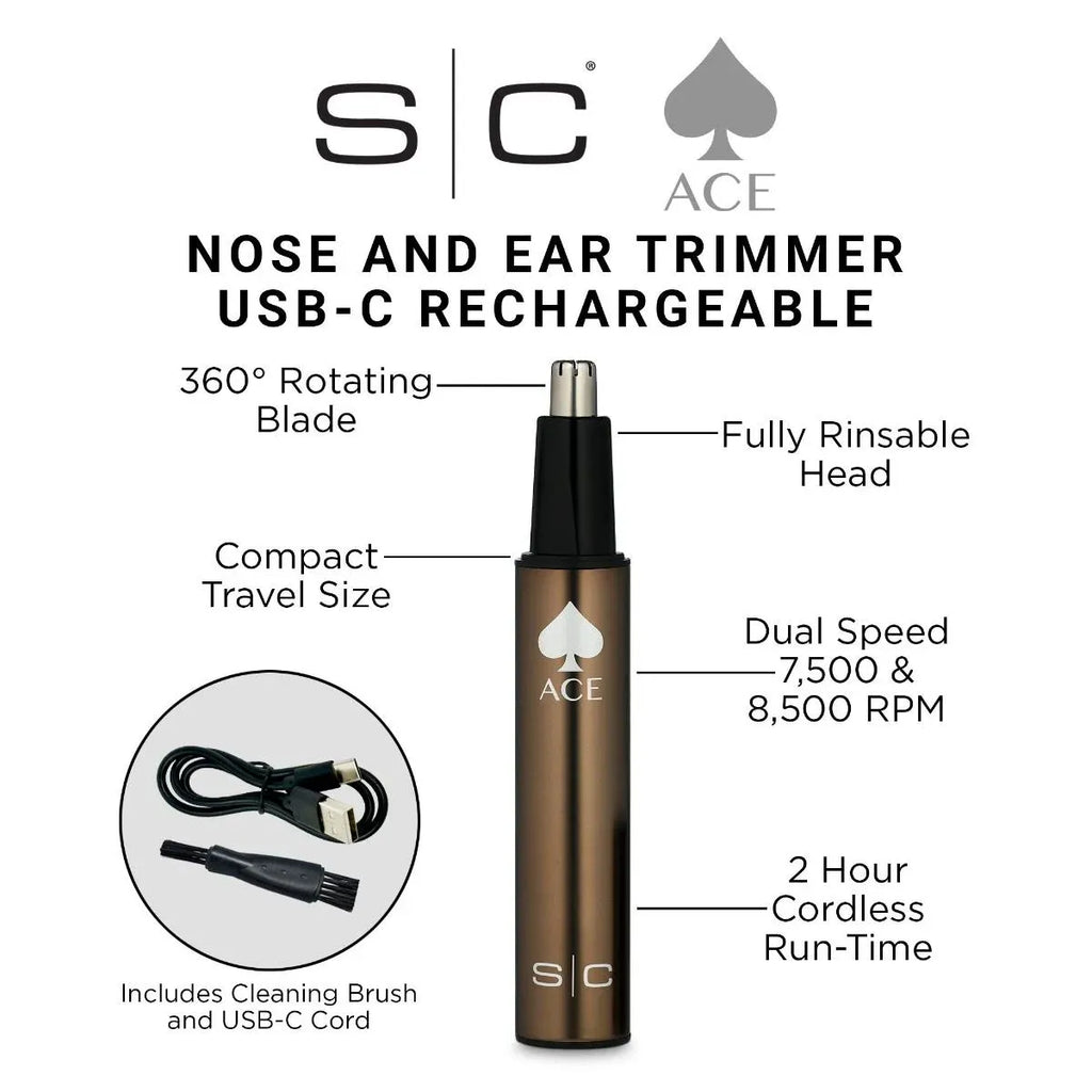 STYLECRAFT ACE NOSE & EAR TRIMMER | SC412B