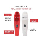 GAMMA+ REPLACEMENT BODY LIDS COMPATIBLE WITH EVO HAIR TRIMMERS | GPELIDRW