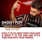 Immortal NYC Smokey Puff Hair Powder – Fine Fragranced & Volumizing Powder