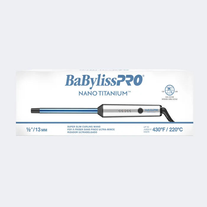 BABYLISSPRO NANO CURL WAND 1/2 | BNTW50UC
