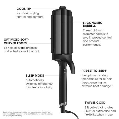 GHD TRIPLE BARREL WAVER