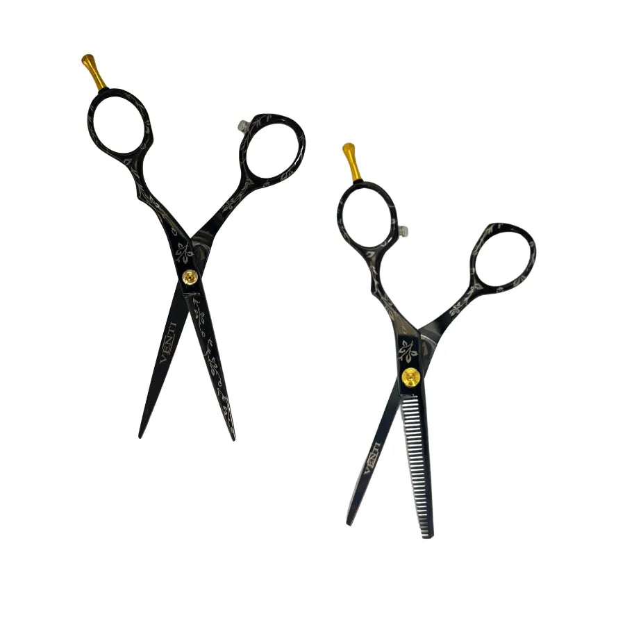 VENTI SHEAR SET 5255/5235T BLK | VS-5255/VS-5235T