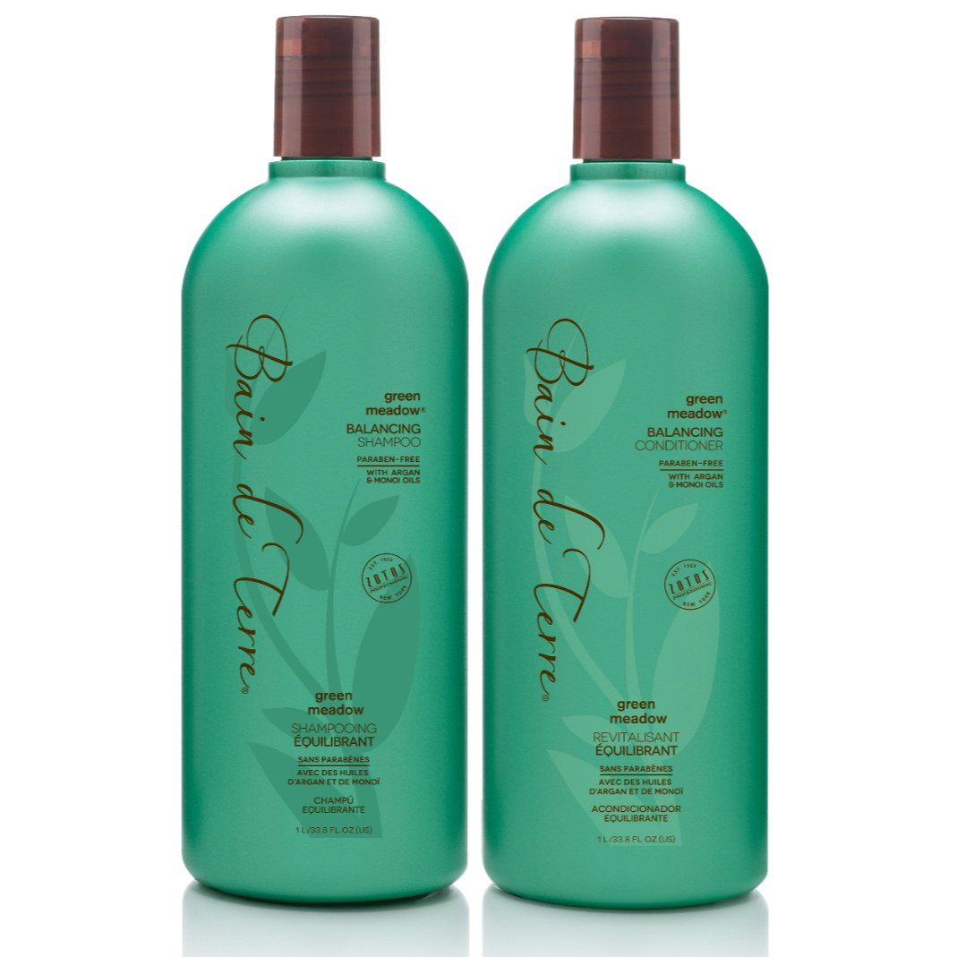 BAIN DE TERRE GREEN MEADOW SHAMPOO DUO 33.8 OZ.