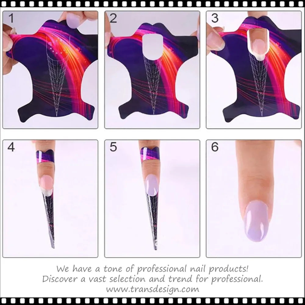 DL PROFESSIONALSTILETTO NAIL FORMS | DL-C475