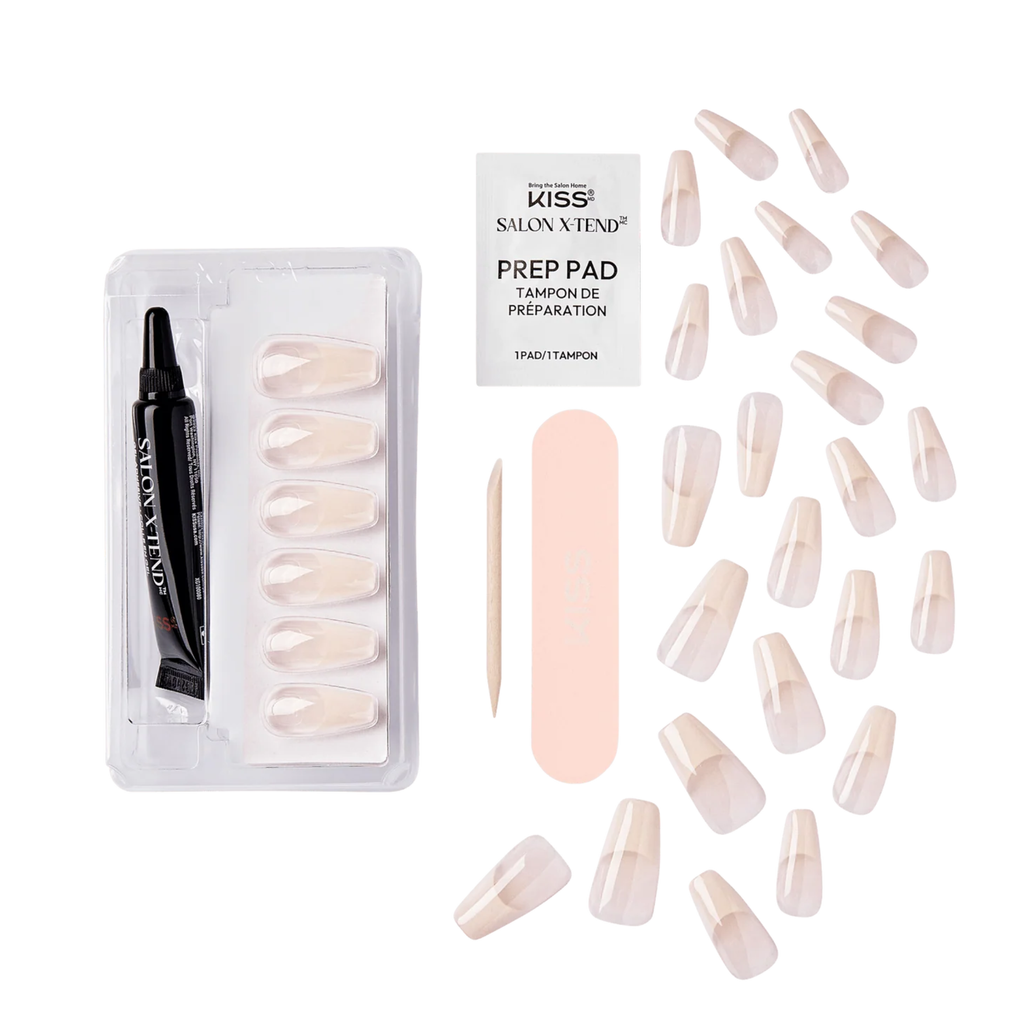 KISS SALON LED SOFT GEL NAIL KIT-TRUSTFALL | SXD04
