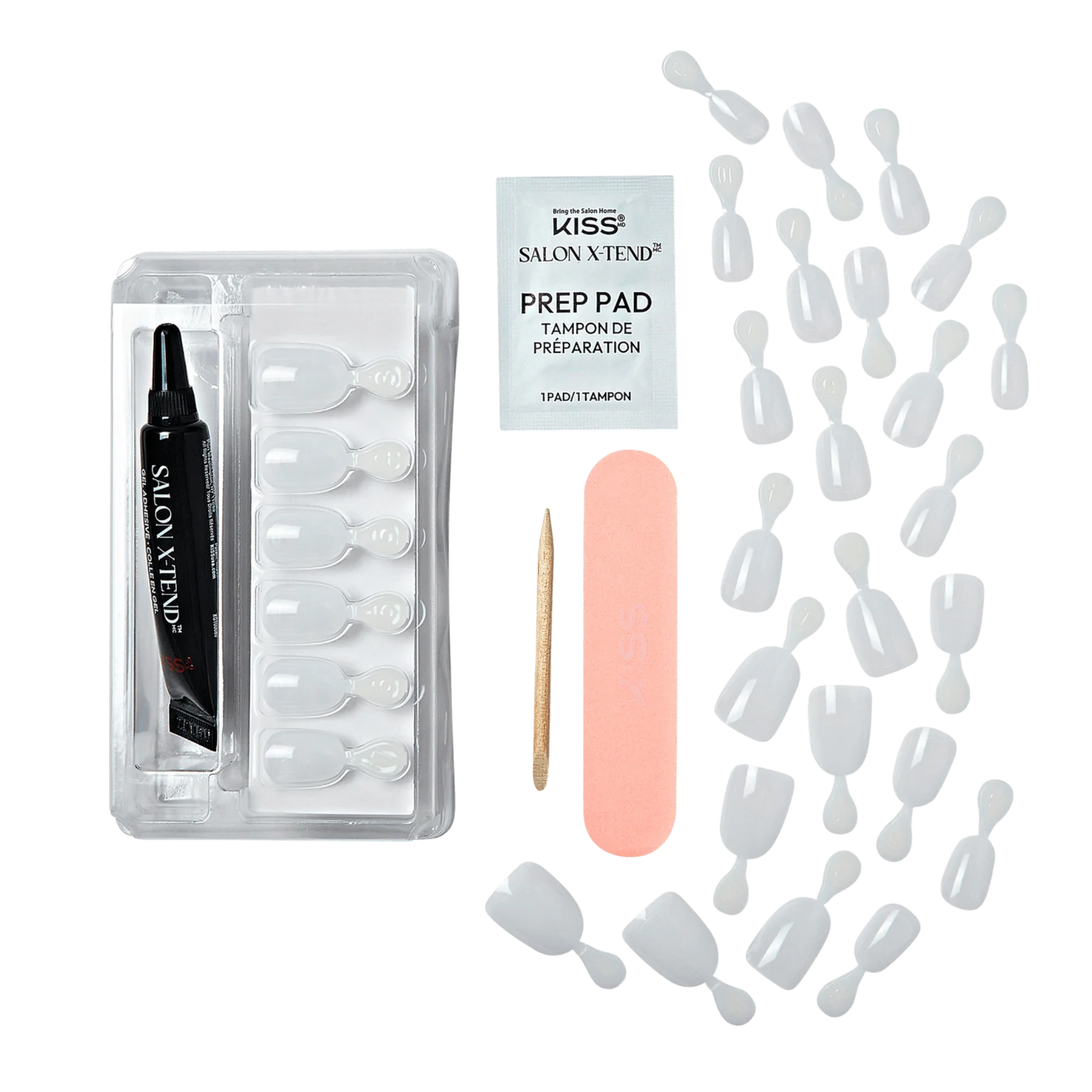 KISS SALON LED SOFT GEL NAIL KIT- KEEP IT | SXN04