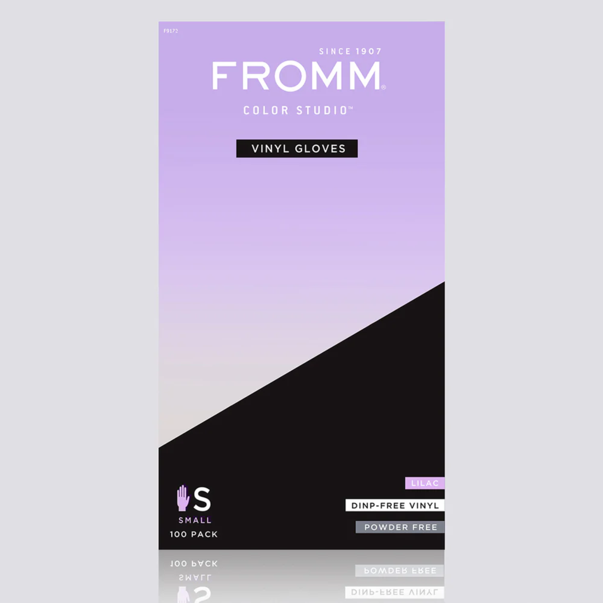 FROMM LILAC VINYL POWDER FREE GLOVES
