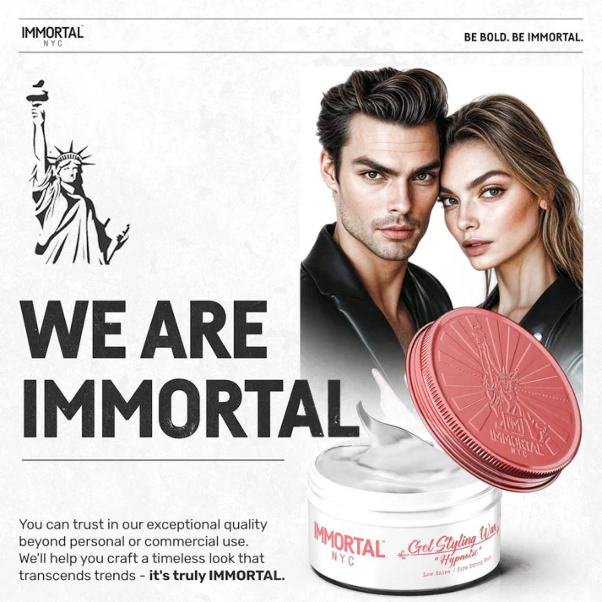 IMMORTAL GEL STYLING WAX | HYPNOTIC