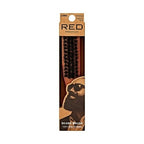 RED by Kiss Beard Brush with 100% Natural Boar Bristles - Medium Soft | BR202
