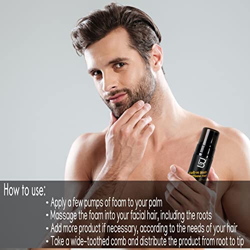 LEVEL3 LEAVE IN BEARD CONDITIONER 5oz | L3-BEARD-FOAM-15