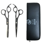 ROLDA SCISSOR & SHEAR SET 7 INCH BLACK