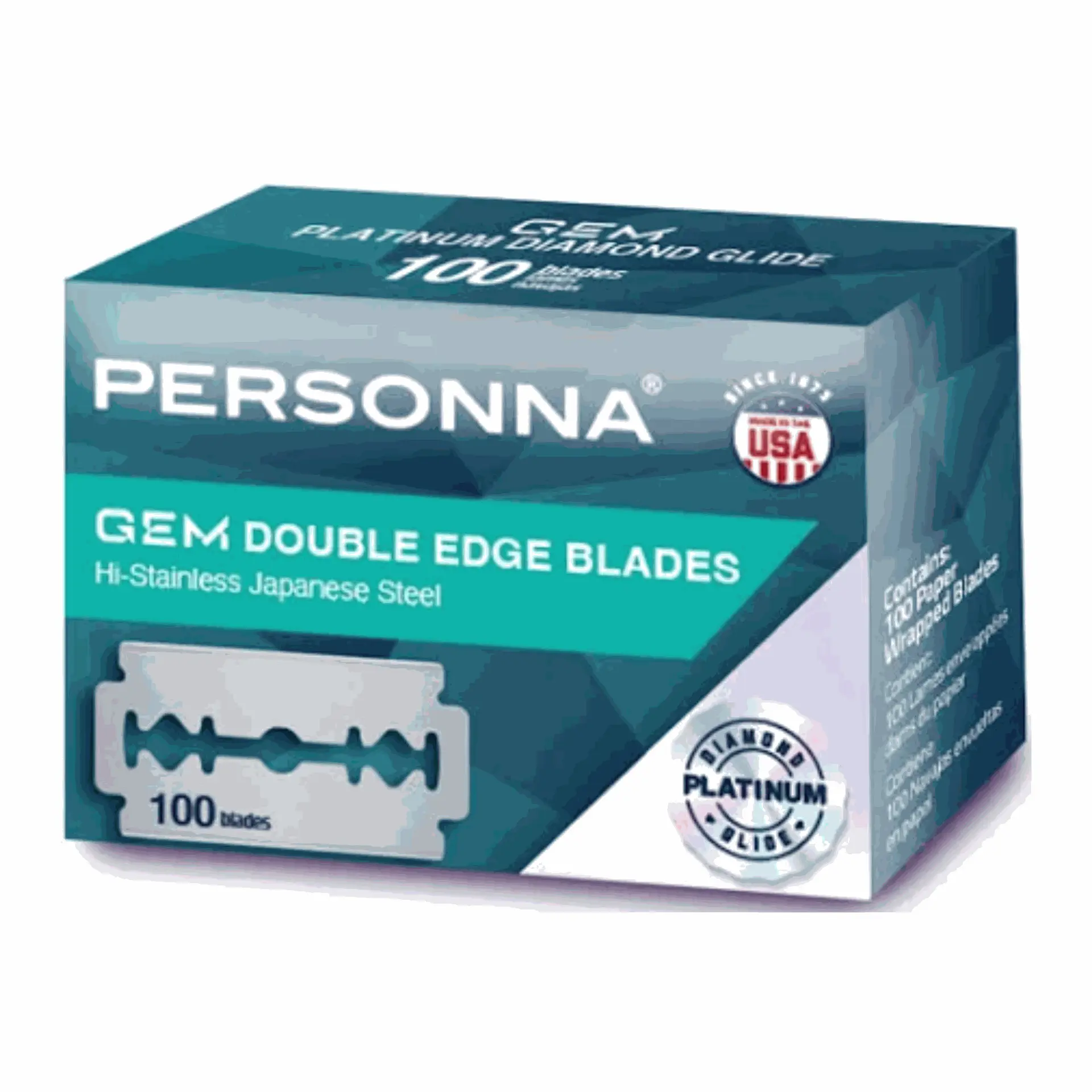 Personna Gem Platinum Diamond Glide