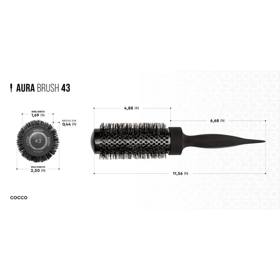 COCCO AURA BRUSH SET-RED | CKTA4PCS-RED