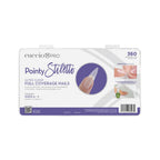 CUCCIO POINTY STILETTO ULTRA CLEAR FULL COVERAGE NAILS | CPNT3740