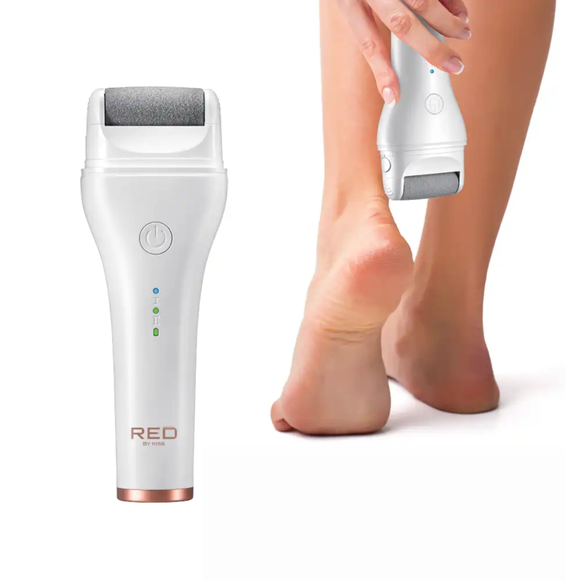 RED BY KISS CORDLESS FOOT CALLUS REMOVER | FCR01