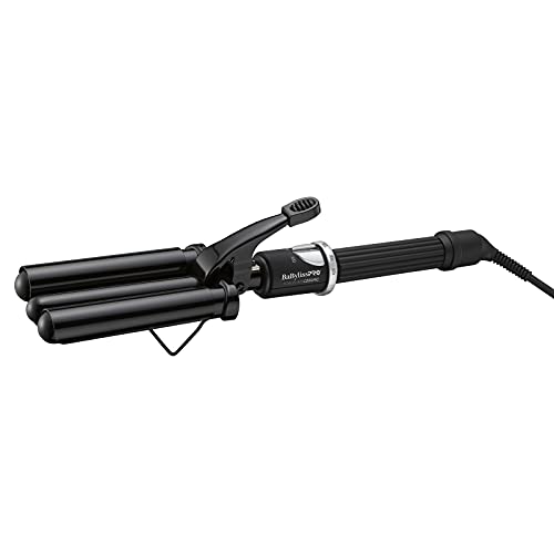 BABYLISSPRO PORCELAIN CERAMIC TRIPLE BARREL WAVER | BP331SUC