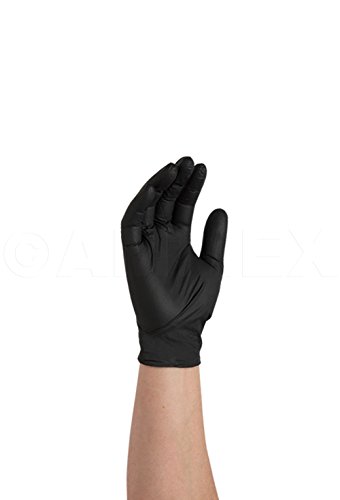 GlovePlus Black Nitrile Gloves 100-pk