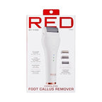 RED BY KISS CORDLESS ELETRIC FOOT CALLUS REMOVER | FCRO1