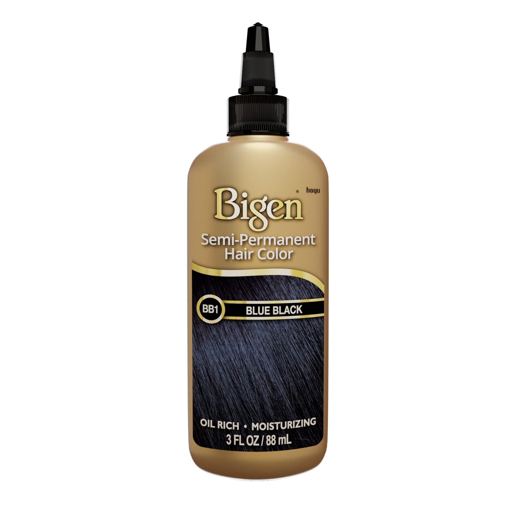 Bigen Permanent Powder Hair Color | BB1 Blue Black