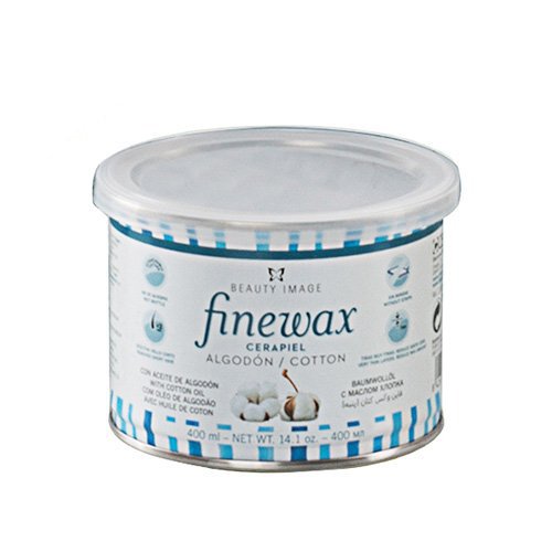 Beauty Image Hard Wax Can Cotton 14 oz.