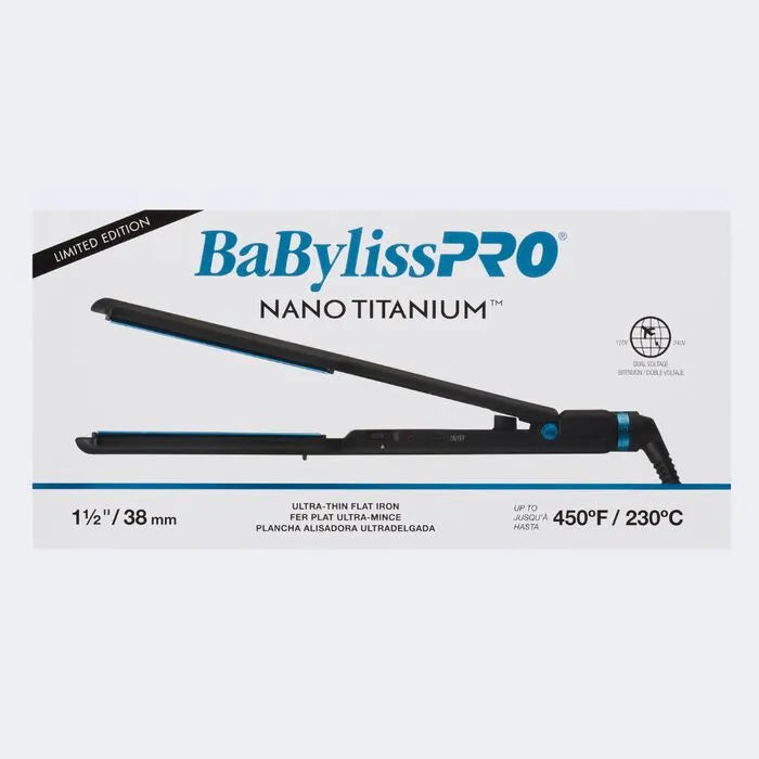 BaBylissPRO Nano Flat Iron 1-1/2? Black | BNTMB4073TUC