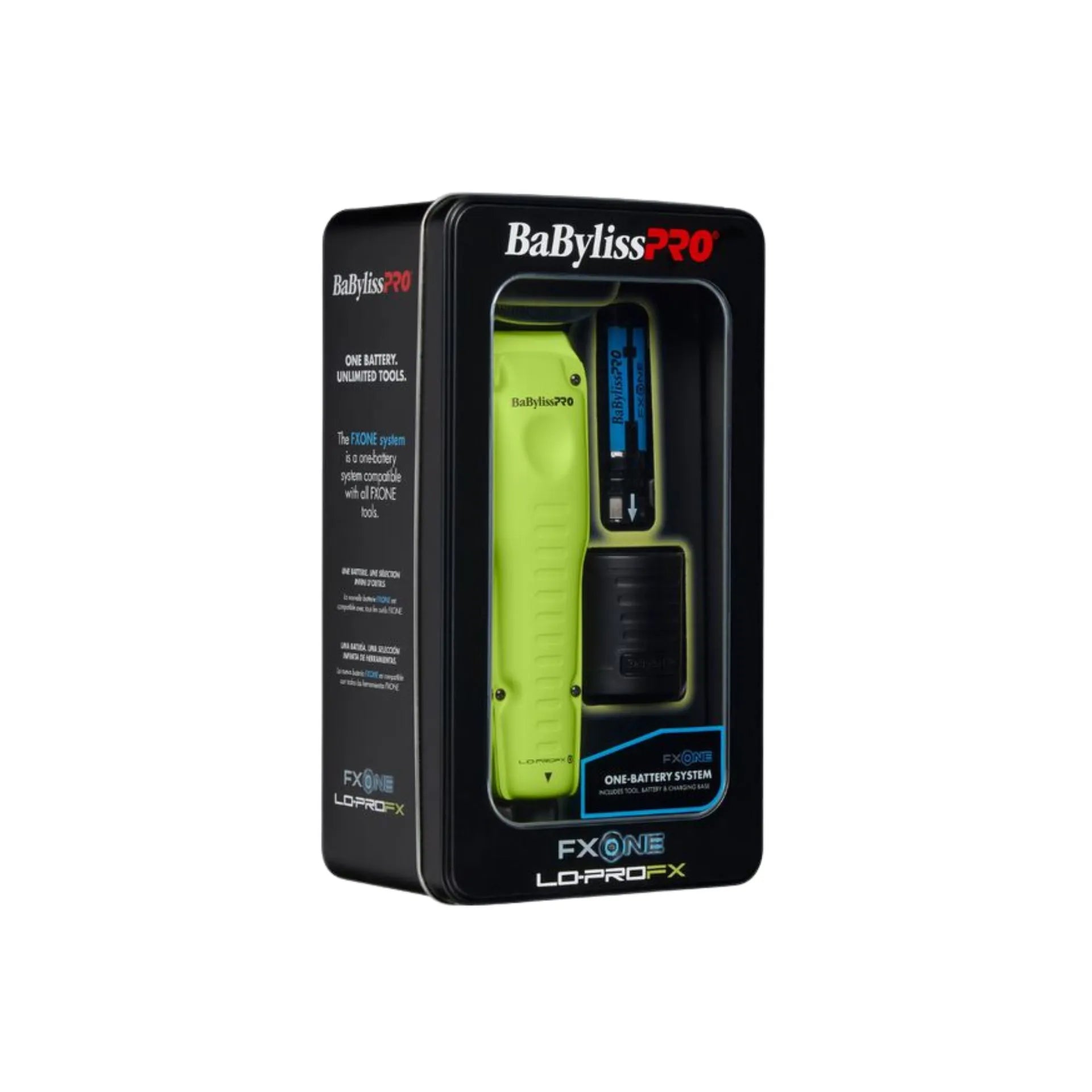 BaBylissPRO FXONE Lo-ProFX Limited Edition Neon Yellow Clipper | FX829NY