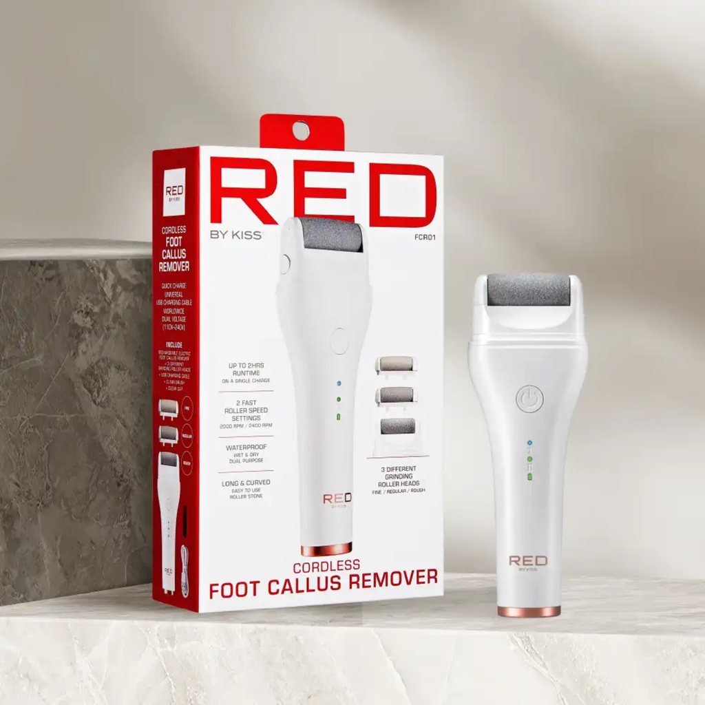 RED BY KISS CORDLESS FOOT CALLUS REMOVER | FCR01