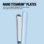 BABYLISSPRO NANO TITANIUM LIMITED EDITION 1" DIGITAL ULTRA-THIN FLAT IRON ICED BLUE | BNT4172TLB