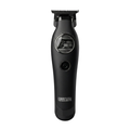 Black hair trimmer with visible brand logo on a white background
