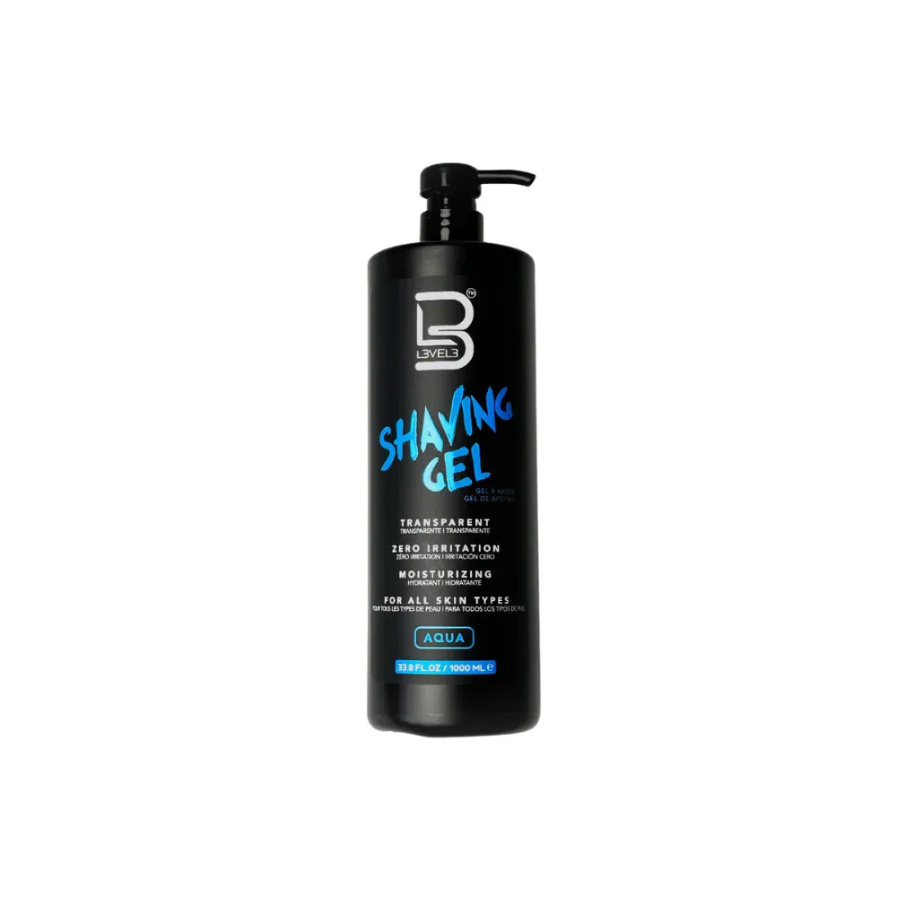 LEVEL3 SHAVING GEL 33Z AQUA | L3-SHAV-AQUA-100