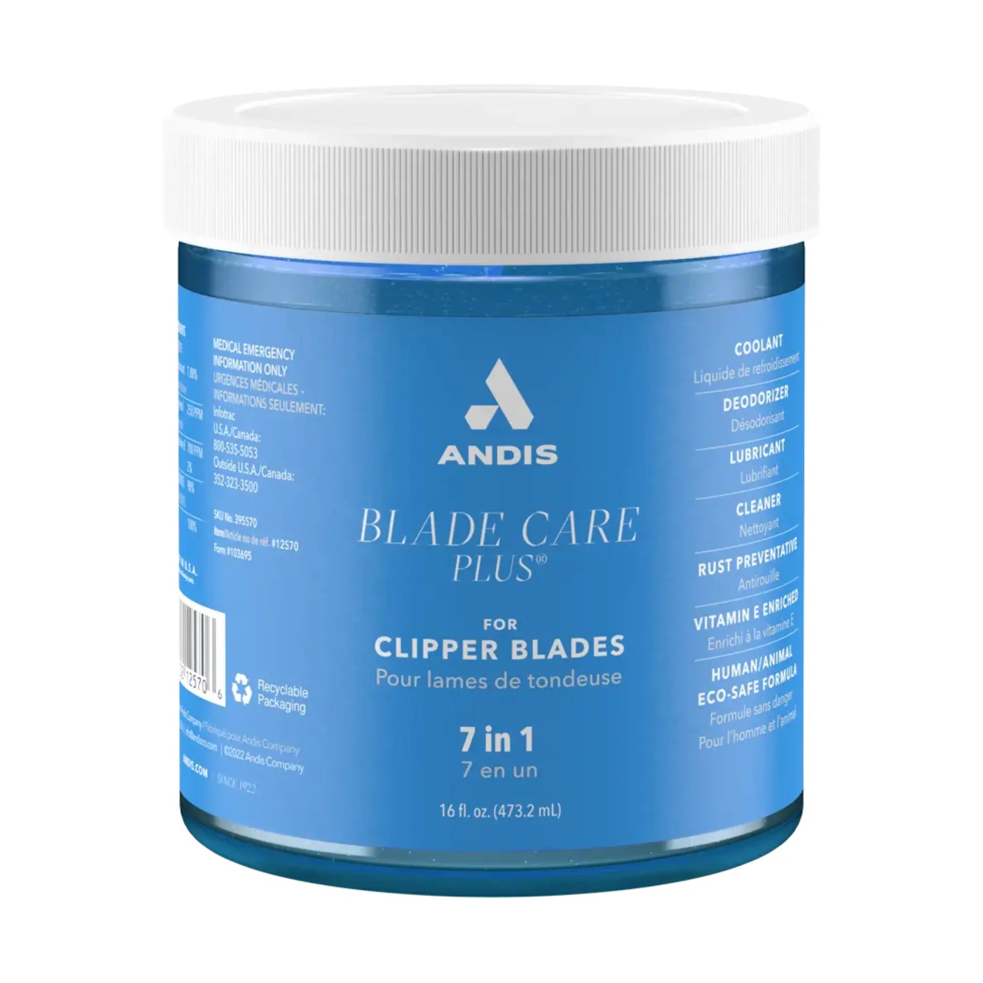 Andis Blade Care Dip Jar 16 oz. | 12570