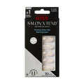 KISS SALON X-TEND LED SOFT GEL SYSTEM NAIL KIT | RED FLAGS