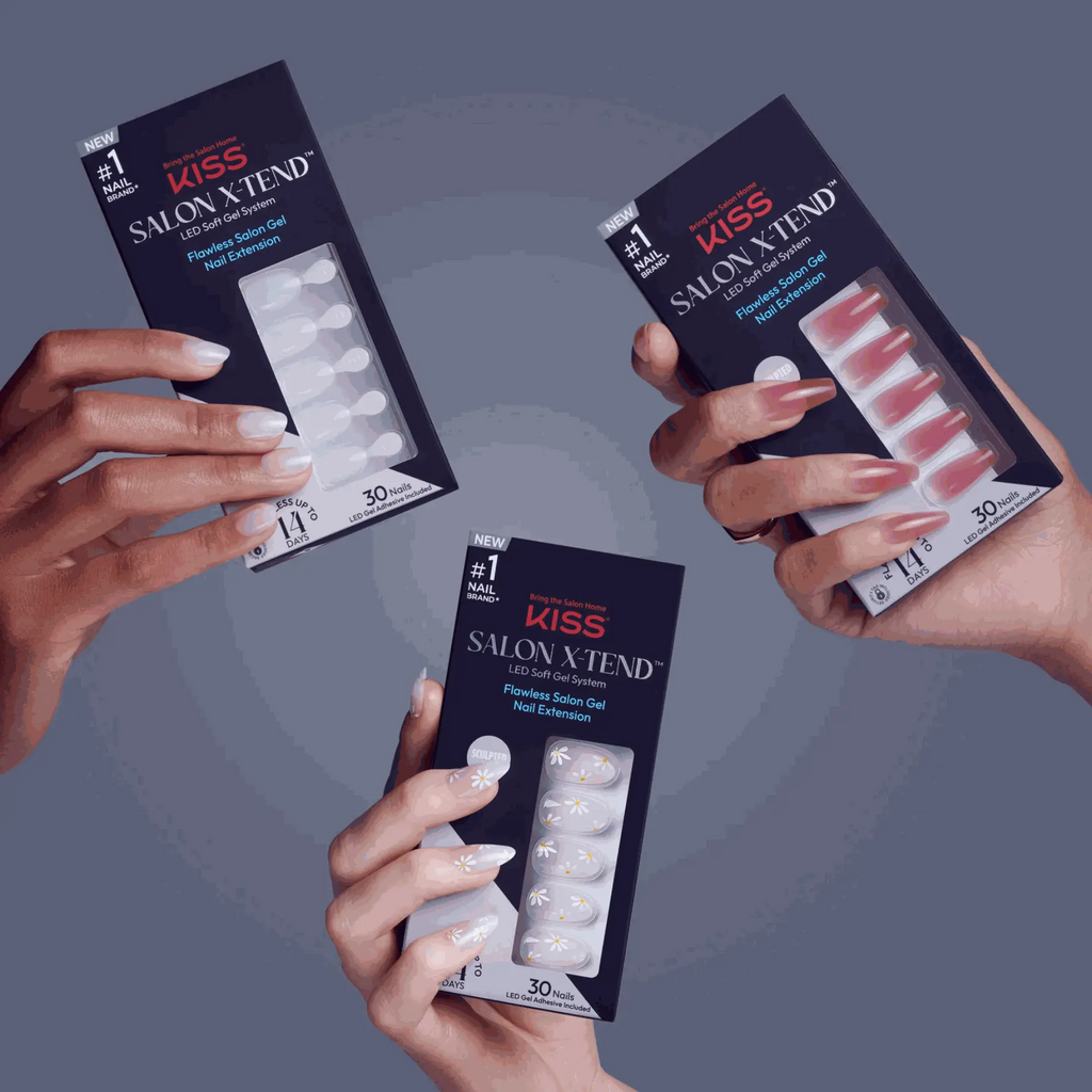 KISS SALON LED SOFT GEL NAIL KIT- KEEP IT