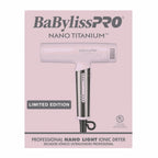 BABYLISSPRO NANO TITANIUM LIMITED EDITION NANO LIGHT IONIC DRYER | BNTC9200PK