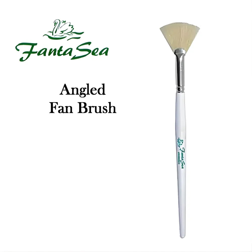 FANTASEA BOAR BRISTLE ANGLED FAN BRUSH | FSC700