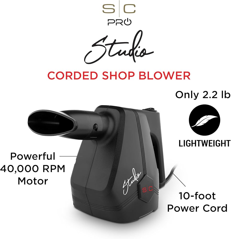 StyleCraft Reign Cordless Clipper, Trimmer & Blower Combo Set | SC422W + SC620W + SC333B