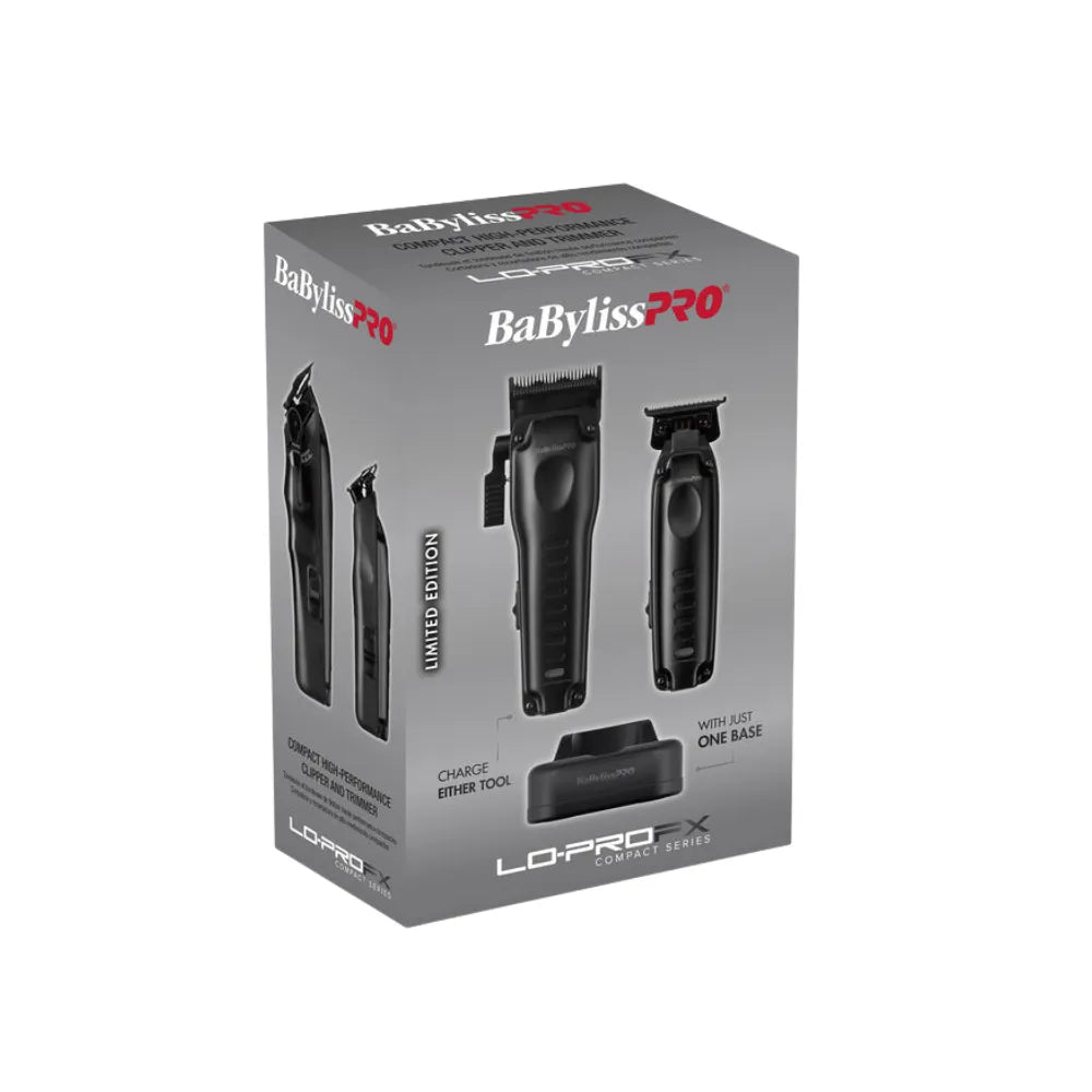 BABYLISSPRO LO-PROFX HIGH PERFORMANCE COMPACT CLIPPER & TRIMMER SET | FX8272PKMB