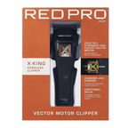Red by Kiss X-King Cordless Clipper | VCL02