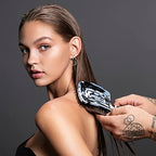 Fromm Professional Elite Flexer Ceramic X Ionic Wet & Dry Detangling Vent Brush | Gentle Hair Detangler & Massage Brush Smooths Frizz & Flyaways  Glid