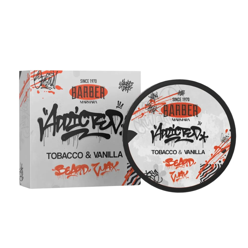 MARMARA BARBER BEARD WAX TOBACCO & VANILLA | BBW-50-TV