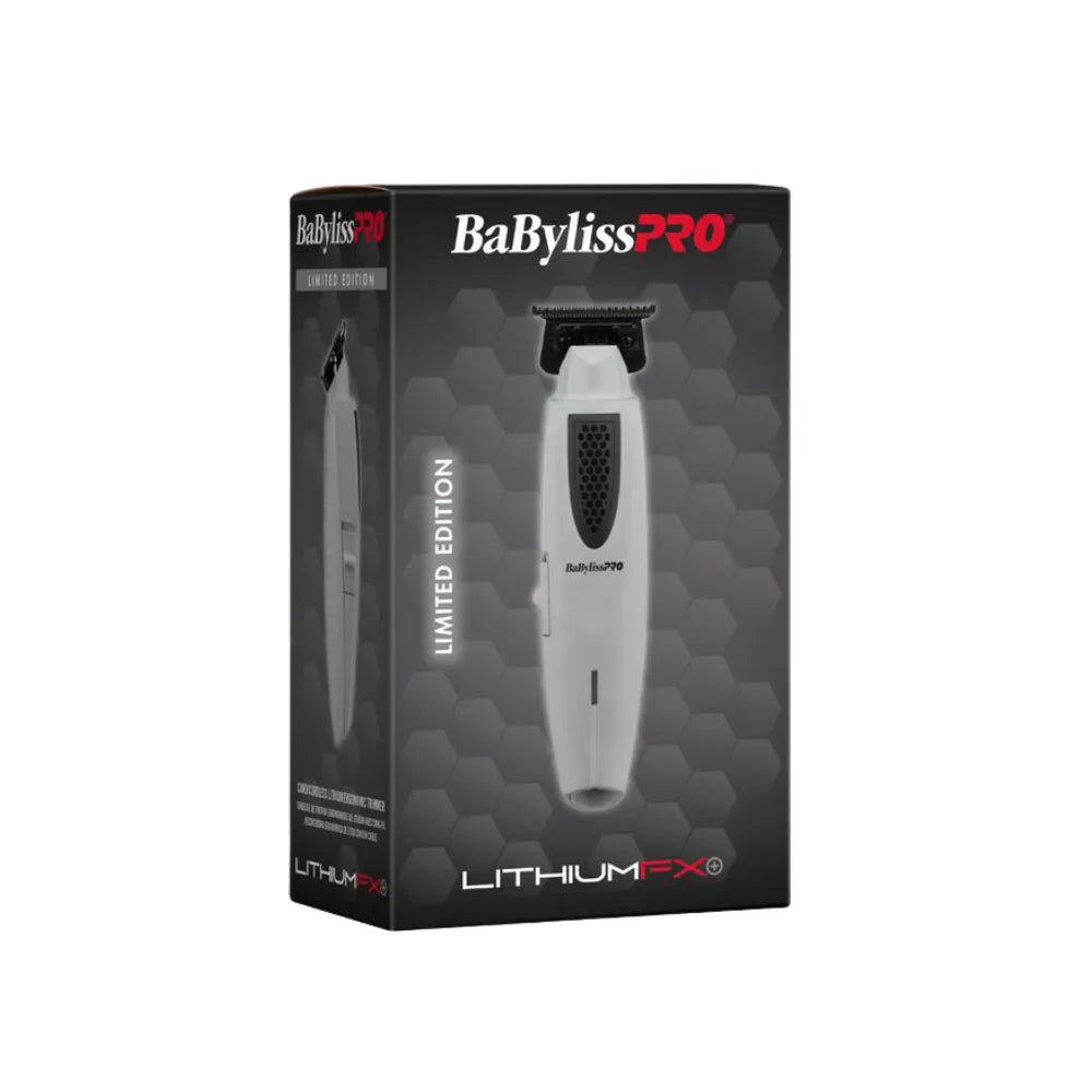 BABYLISSPRO LITHIUMFX+ LIMITED EDITION GREY CORD/CORDLESS LITHIUM ERGONOMIC TRIMMER | FX773NGY