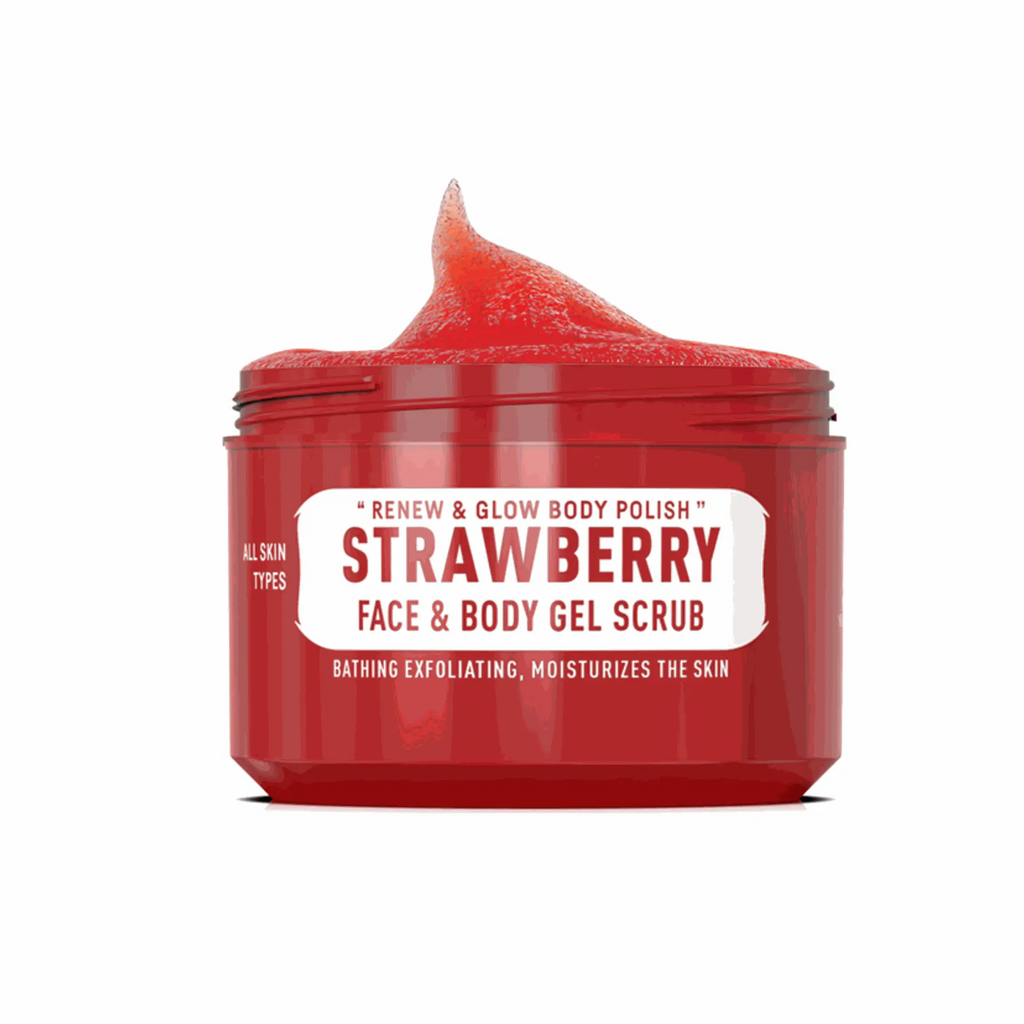 Immortal Infuse Strawberry Face & Body Gel Scrub