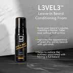 LEVEL3 LEAVE IN BEARD CONDITIONER 5oz | L3-BEARD-FOAM-15