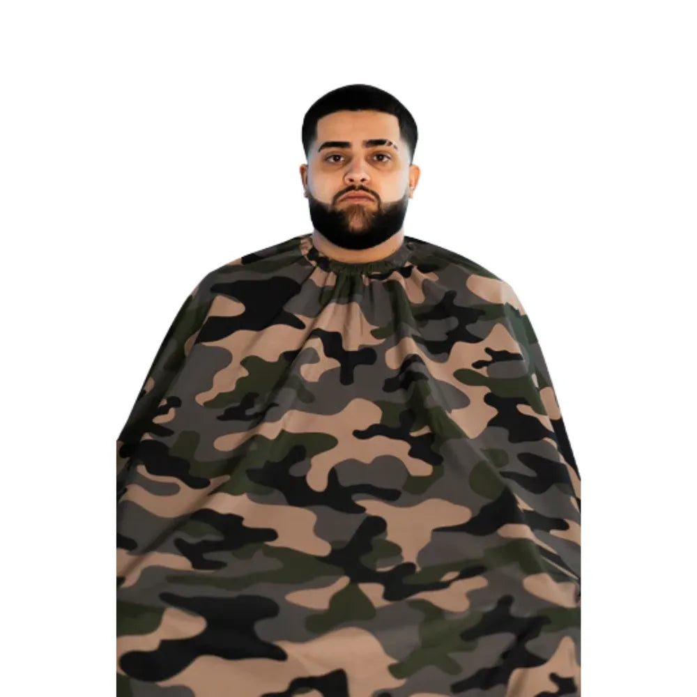 BARBER STRONG THE BARBER CAPE - CAMO
